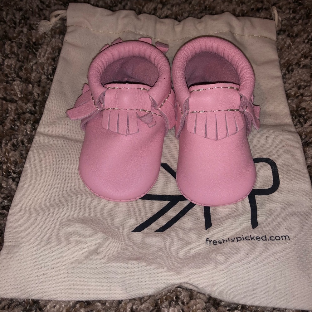 Moccasins size 0 freshly picked